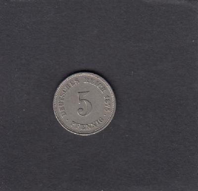 Beschrijving: 5 Pfennig  